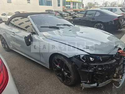 Photo 1 of 50: 2026 BMW 420i Convertible, VIN WBA21DB01TCW25291 — Korean insurance auction