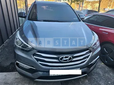 Photo 1 of 49: 2016 Hyundai Santa Fe, VIN KMHSW81UBGU553601 — Korean insurance auction