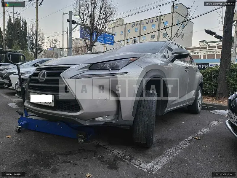 Photo 2 of 9: 2015 Lexus NX300h, VIN JTJBJRBZ6G2032968 — Korean insurance auction