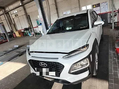 Photo 1 of 11: 2019 Hyundai Kona, VIN KMHK4815HKU395887 — Korean insurance auction