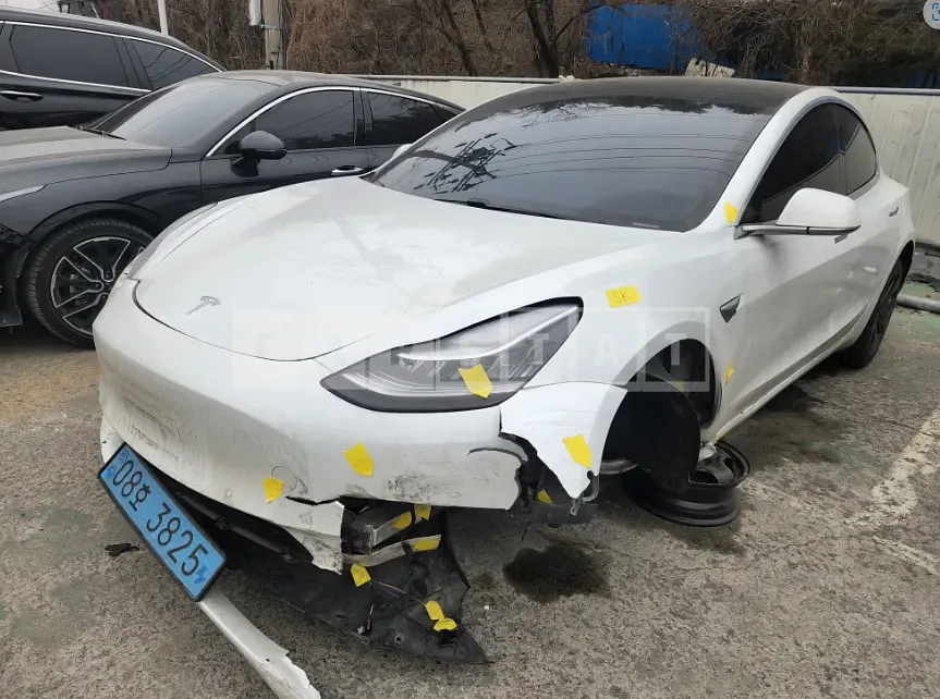 Photo 2 of 9: 2020 Tesla Model 3 Standard Rangeplus RWD, VIN 5YJ3E1EA6LF726523 — Korean insurance auction