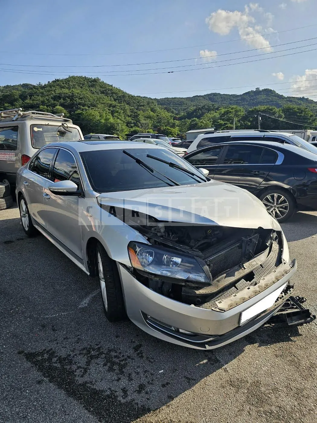 Photo 2 of 15: 2015 Volkswagen Passat 2.0 TDI, VIN 1VWZZZA3ZFC057231 — Korean insurance auction