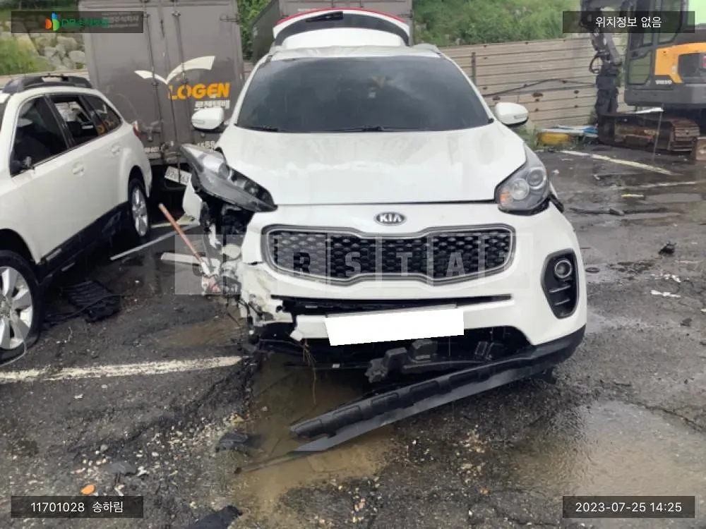 Photo 2 of 11: 2018 Kia Sportage, VIN KNAP6815GJK421890 — Korean insurance auction