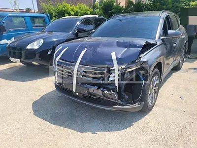 Photo 1 of 8: 2020 Hyundai Tucson Hybrid, VIN KMHJE811BMU000742 — Korean insurance auction