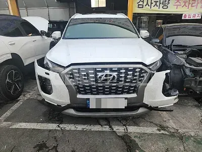 Photo 1 of 23: 2022 Hyundai Palisade 2.2, VIN KMHR381ABNU430597 — Korean insurance auction