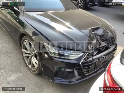 Photo 1 of 24: 2021 Audi A7 50 TDI quattro, VIN WAUZZZF23LN055377 — Korean insurance auction