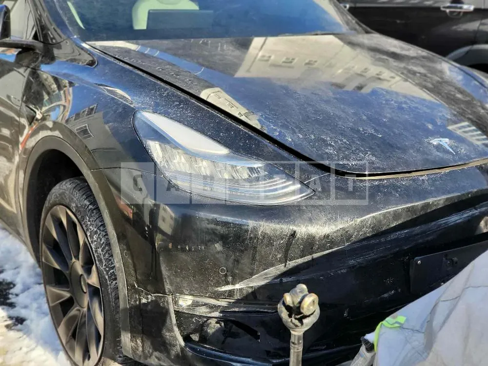 Photo 2 of 29: 2021 Tesla Model Y Long Range, VIN 5YJYGDEE7MF171586 — Korean insurance auction