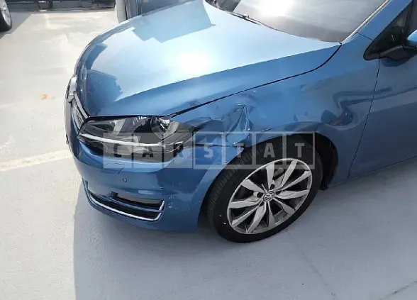 Photo 2 of 8: 2015 Volkswagen Golf 2.0 TDI BMT, VIN WVWZZZAUZFW191044 — Korean insurance auction