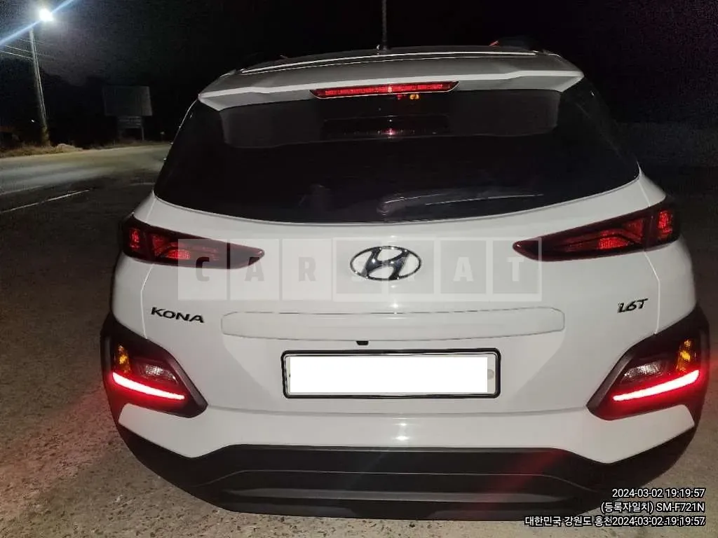 Photo 2 of 4: 2019 Hyundai Kona, VIN KMHK4815GKU276337 — Korean insurance auction