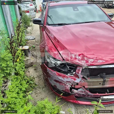 Photo 1 of 13: 2015 Ford Taurus Sho, VIN 1FAHP2KT9FG140541 — Korean insurance auction