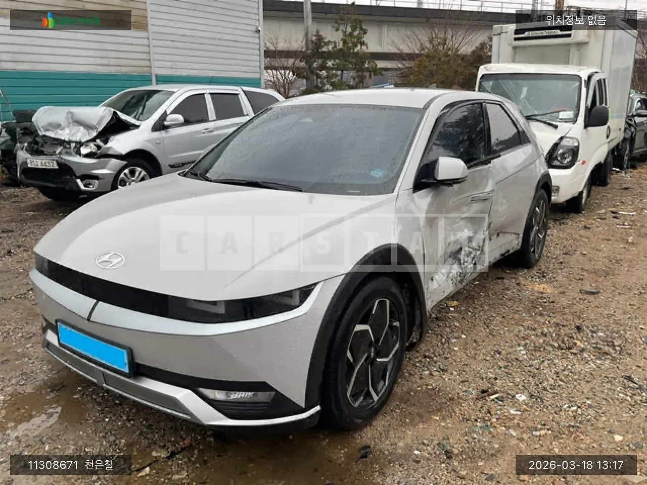 Photo 2 of 15: 2021 Hyundai IONIQ 5, VIN KMHKN81CPNU013875 — Korean insurance auction