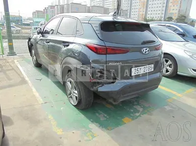 Photo 1 of 13: 2019 Hyundai Kona, VIN KMHK4815GKU305224 — Korean insurance auction