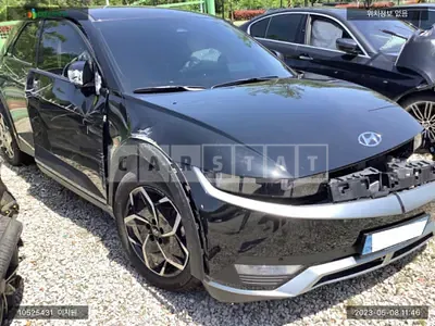 Photo 1 of 12: 2022 Hyundai IONIQ 5, VIN KMHKN81FPPU126818 — Korean insurance auction