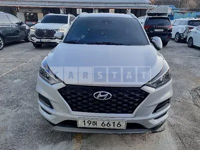 Photo 1 of 15: 2019 Hyundai Tucson, VIN KMHJ381ADKU082758 — Korean insurance auction
