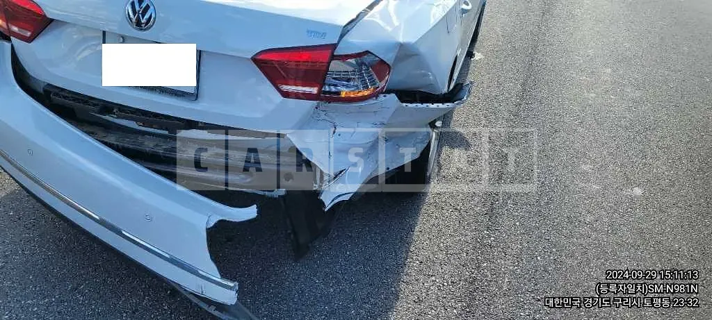 Photo 2 of 8: 2015 Volkswagen Passat 2.0 TDI — Korean insurance auction
