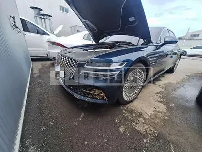 Photo 1 of 12: 2021 Genesis G80 AWD — Korean insurance auction