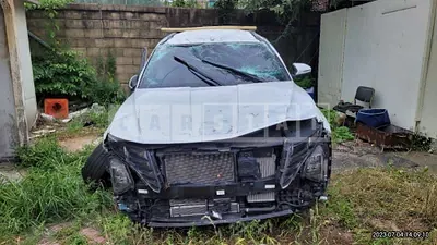 Photo 1 of 11: 2021 Hyundai Tucson, VIN KMHJC811BMU029543 — Korean insurance auction