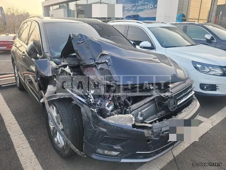 Photo 2 of 9: 2020 Volkswagen Tiguan 2.0 TDI, VIN WVGZZZ5NZLW906868 — Korean insurance auction