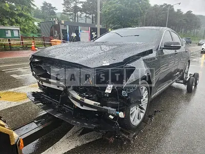Photo 1 of 12: 2019 Hyundai Genesis /G80, VIN KMHGL41DDKU325581 — Korean insurance auction