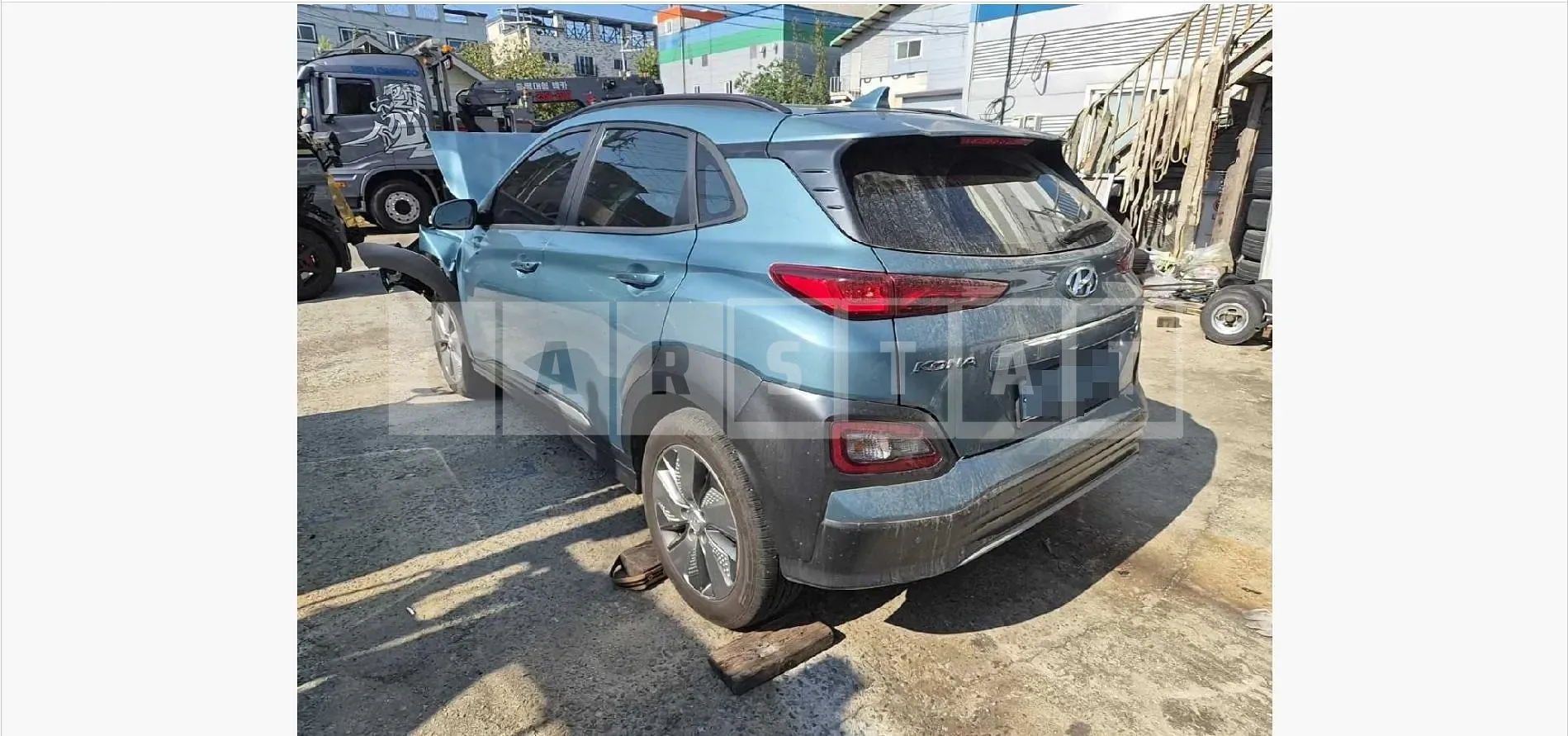 Photo 2 of 8: 2019 Hyundai Kona Electric — Korean insurance auction