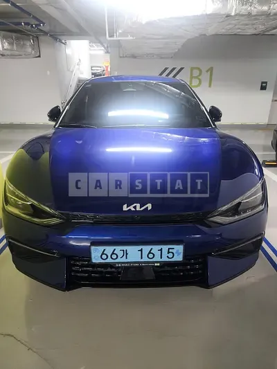 Photo 1 of 6: 2022 Kia EV6 Long Range 4WD — Korean insurance auction
