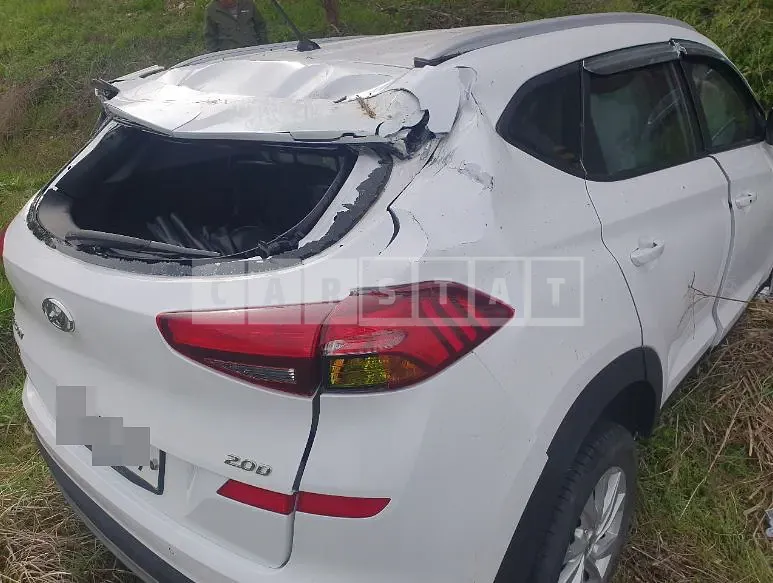 Photo 2 of 10: 2018 Hyundai Tucson TL 2.0, VIN KMHJ381ABKU817413 — Korean insurance auction