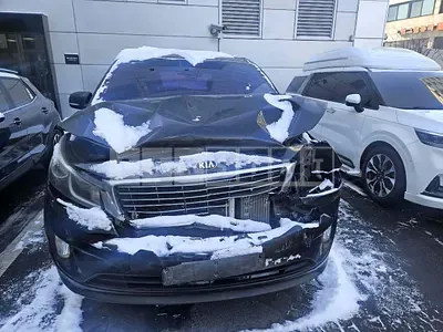 Photo 1 of 11: 2015 Kia Carnival, VIN KNHMF37ABFS064307 — Korean insurance auction