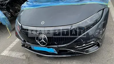 Photo 1 of 15: 2021 Mercedes-Benz EQS450 +, VIN W1KCG2DB1NA002766 — Korean insurance auction