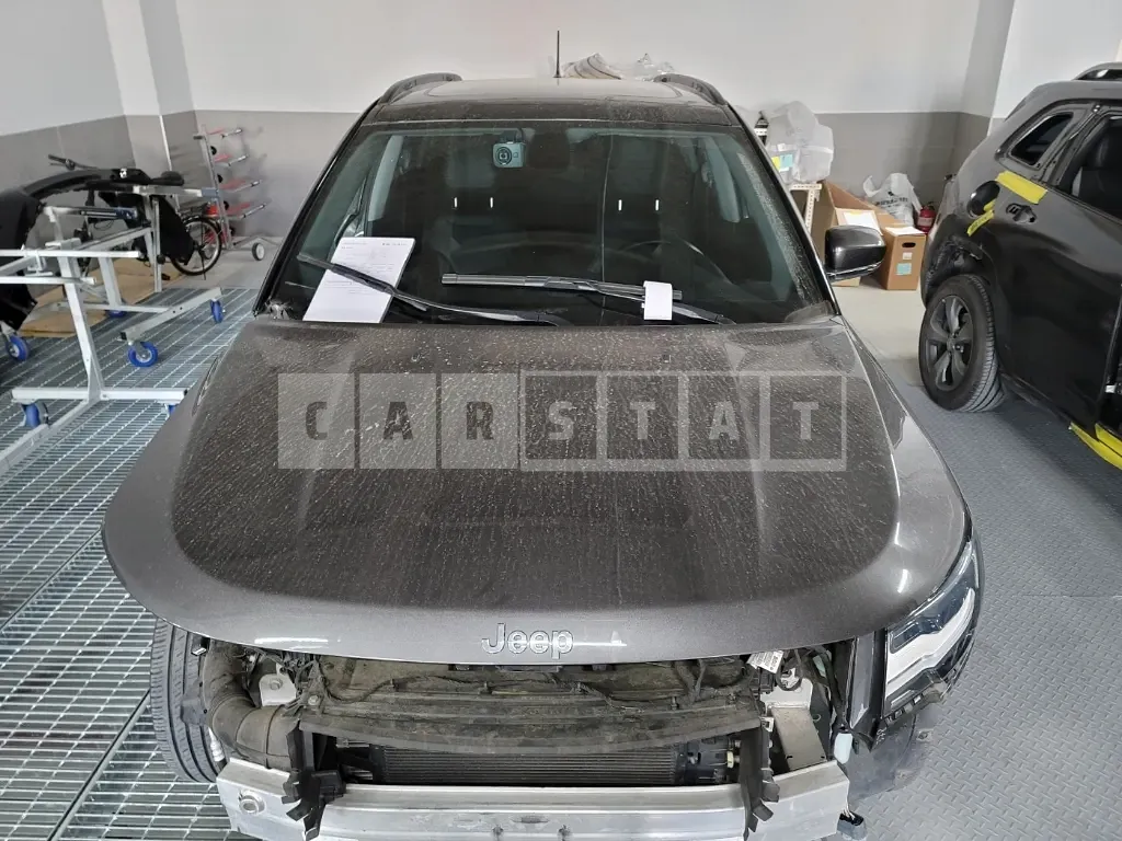 Photo 2 of 34: 2019 Jeep Compass, VIN 3C4NJDCB1KT838731 — Korean insurance auction