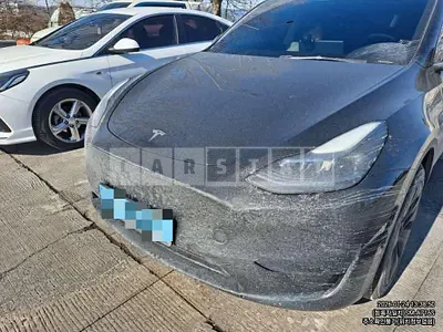 Photo 1 of 22: 2024 Tesla Model Y RWD — Korean insurance auction