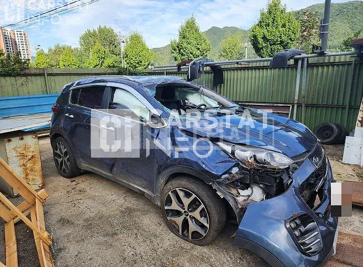 Photo 2 of 8: 2015 Kia Sportage 2.0 — Korean insurance auction