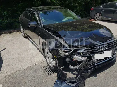 Photo 1 of 9: 2020 Audi A6 45 TFSI quattro, VIN WAUZZZF25LN009114 — Korean insurance auction