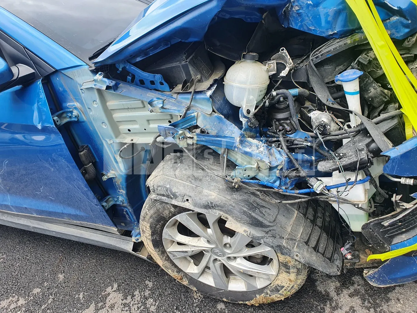 Photo 2 of 8: 2019 Hyundai Tucson, VIN KMHJ2817GKU077095 — Korean insurance auction
