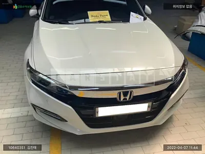 Photo 1 of 10: 2018 Honda Accord Hybrid, VIN 1HGCV3690JA510948 — Korean insurance auction