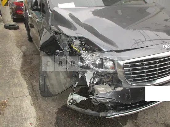 Photo 2 of 12: 2016 Kia Carnival, VIN KNAMB81ABGS148577 — Korean insurance auction