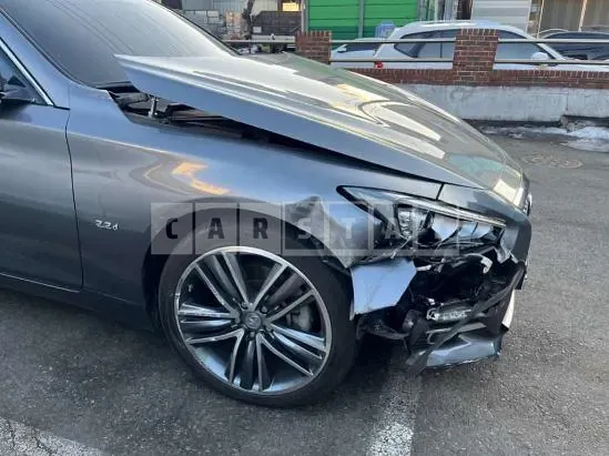 Photo 2 of 15: 2016 Infiniti Q50 2.2d, VIN JNKDV71E5GM550088 — Korean insurance auction