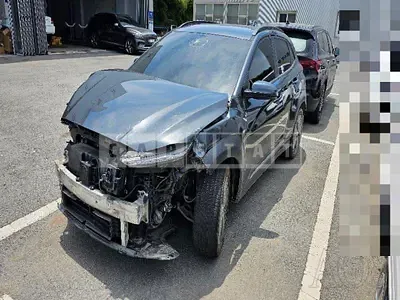 Photo 1 of 26: 2019 Hyundai Kona Electric, VIN KMHK281GFKU033139 — Korean insurance auction