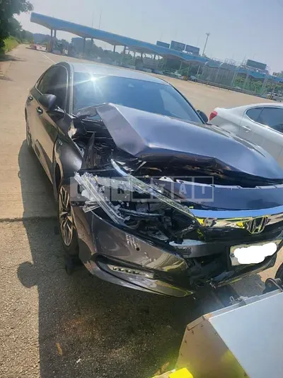 Photo 1 of 9: 2019 Honda Accord Hybrid, VIN 1HGCV3690KA511297 — Korean insurance auction