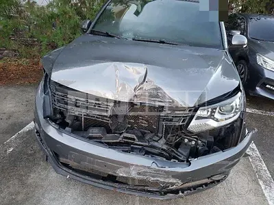 Photo 1 of 11: 2014 Volkswagen Tiguan 2.0 TDI Blue Motion, VIN WVGZZZ5NZFW546352 — Korean insurance auction