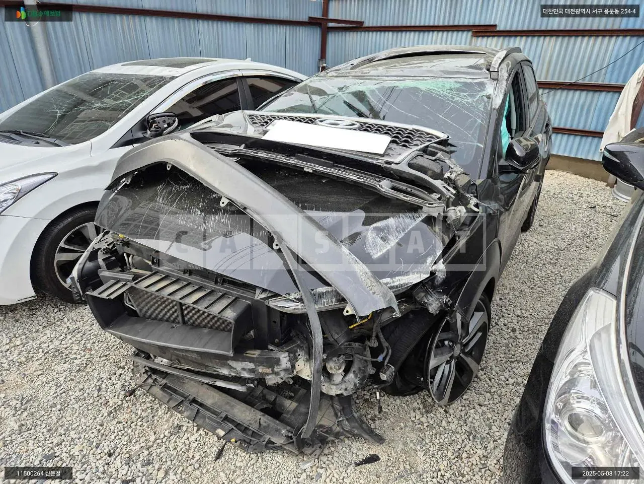 Photo 2 of 15: 2018 Hyundai Kona, VIN KMHK5816GJU116241 — Korean insurance auction