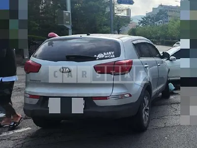 Photo 1 of 8: 2015 Kia Sportage R, VIN KNAPB813BFK782571 — Korean insurance auction