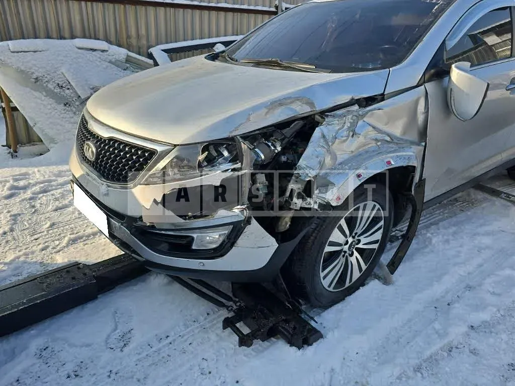 Photo 2 of 26: 2015 Kia Sportage, VIN KNAPE813DFK748000 — Korean insurance auction