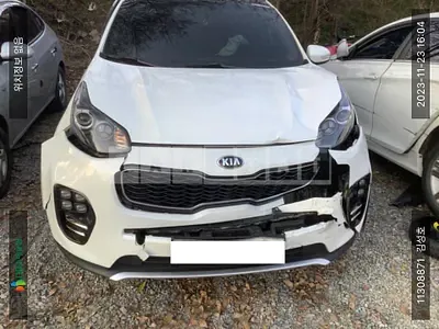 Photo 1 of 11: 2016 Kia Sportage, VIN KNAPM813BGK053207 — Korean insurance auction