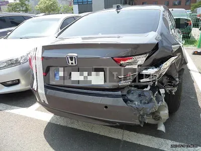 Photo 1 of 15: 2021 Honda Accord Hybrid, VIN 1HGCV3690MA510322 — Korean insurance auction