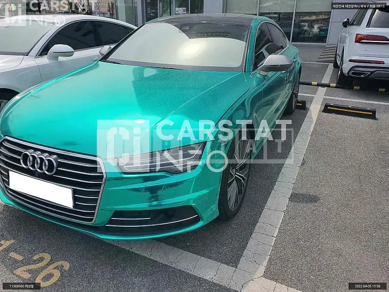 Photo 2 of 13: 2016 Audi A7 55 TDI quattro, VIN WAUZZZ4G7GN106559 — Korean insurance auction