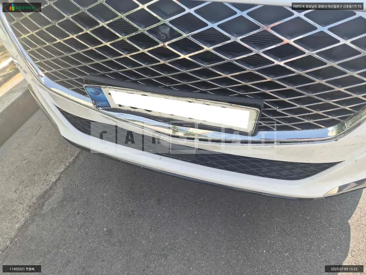 Photo 2 of 12: 2020 Genesis GV80, VIN KMTHA81BDLU023727 — Korean insurance auction