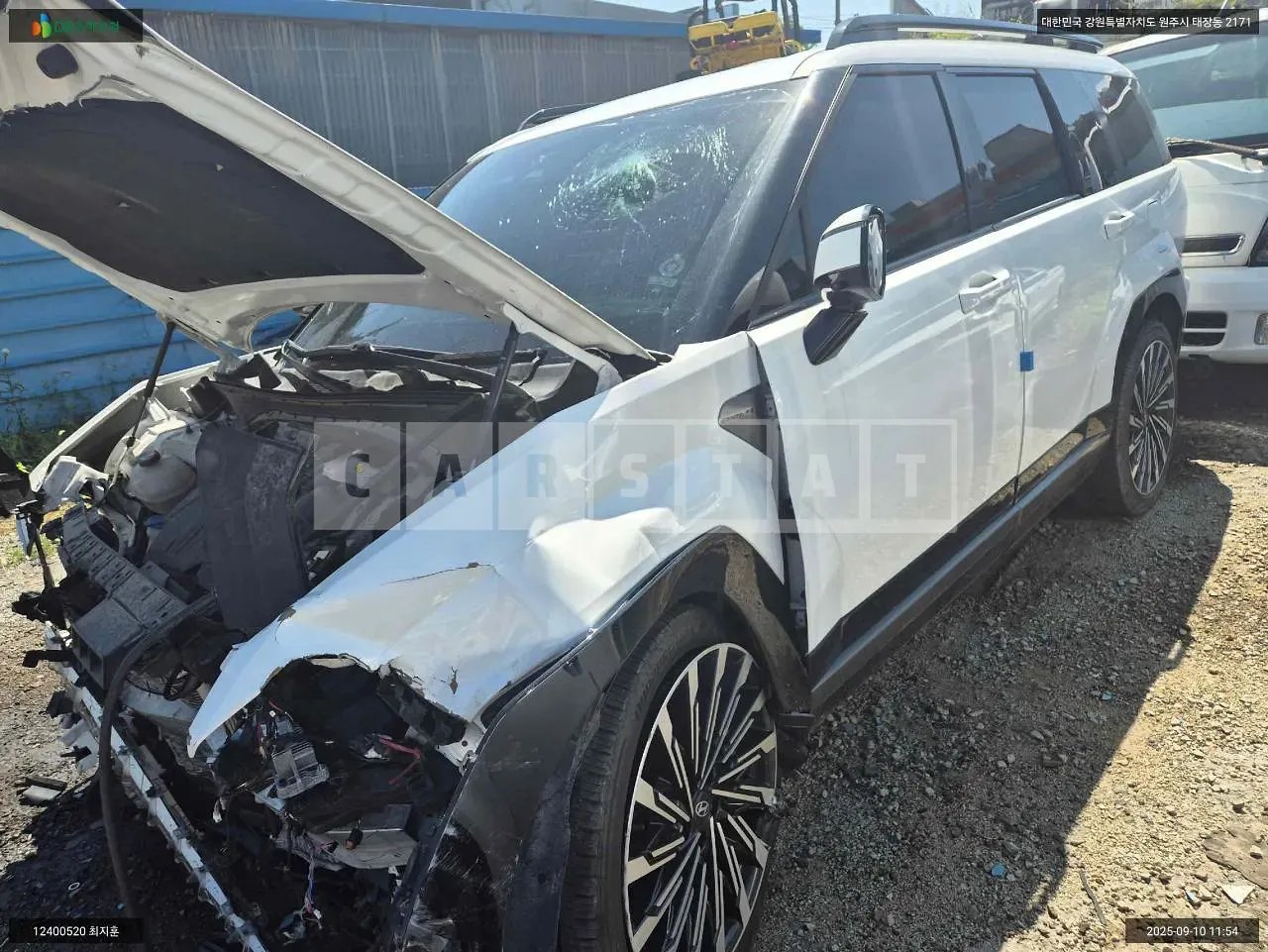 Photo 2 of 16: 2023 Hyundai Santa Fe, VIN KMHP581LGRU006415 — Korean insurance auction