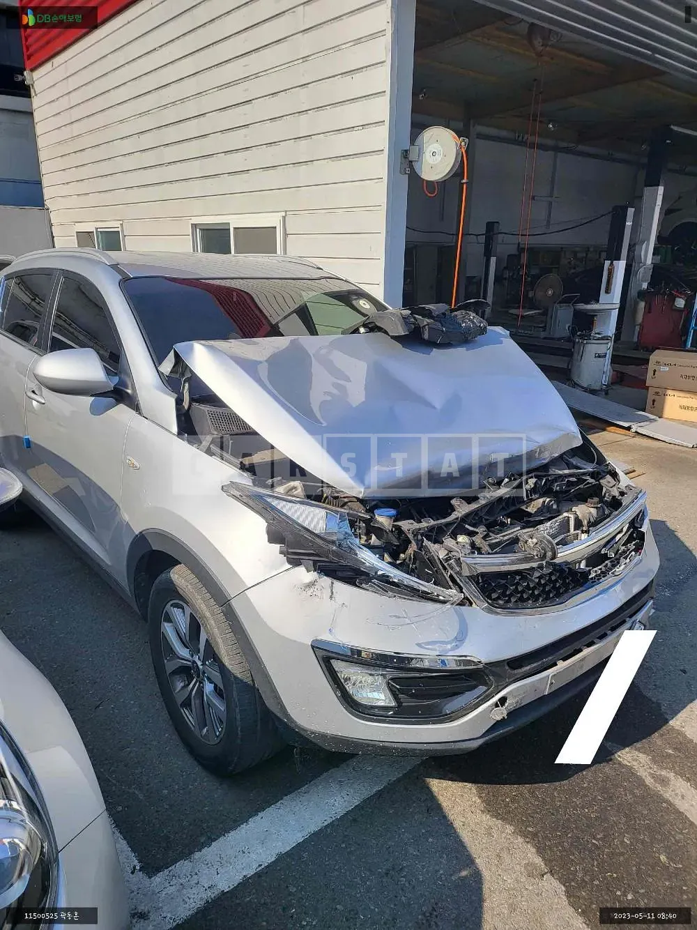 Photo 2 of 8: 2015 Kia Sportage, VIN KNAPB813BGK821164 — Korean insurance auction