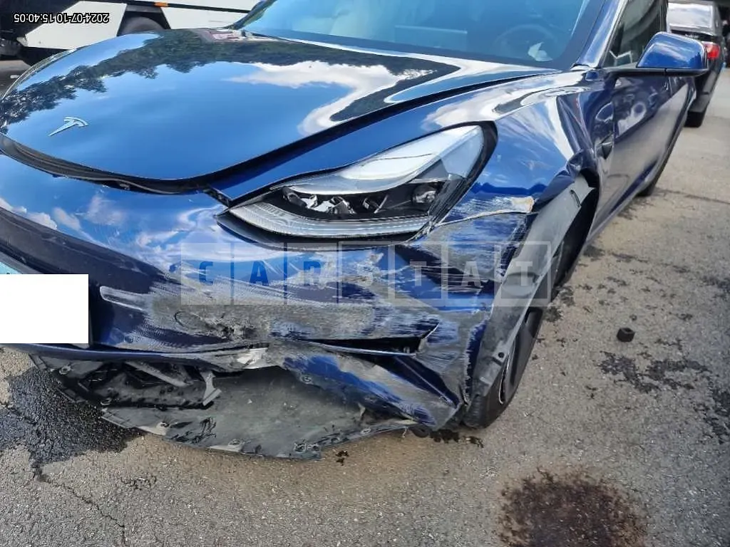 Photo 2 of 21: 2021 Tesla Model 3 Long Range — Korean insurance auction