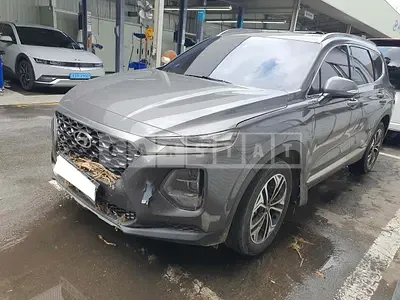 Photo 1 of 19: 2019 Hyundai Santa Fe, VIN KMHS381BBKU152798 — Korean insurance auction